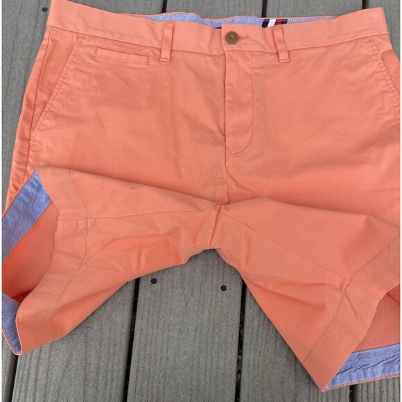 Tommy Hilfiger Men’s Coral Golf Chino Shorts Size 36 Classic Fit Cotton Stretch - Picture 6 of 11